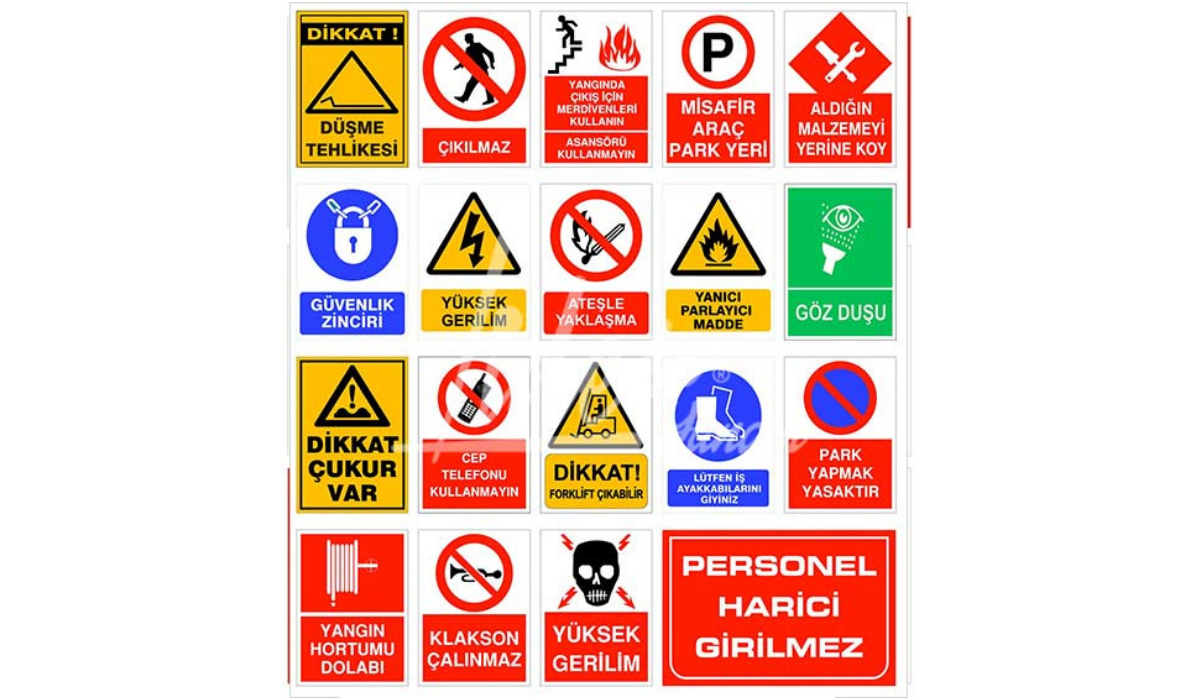 Trafik Uyarı Levhaları